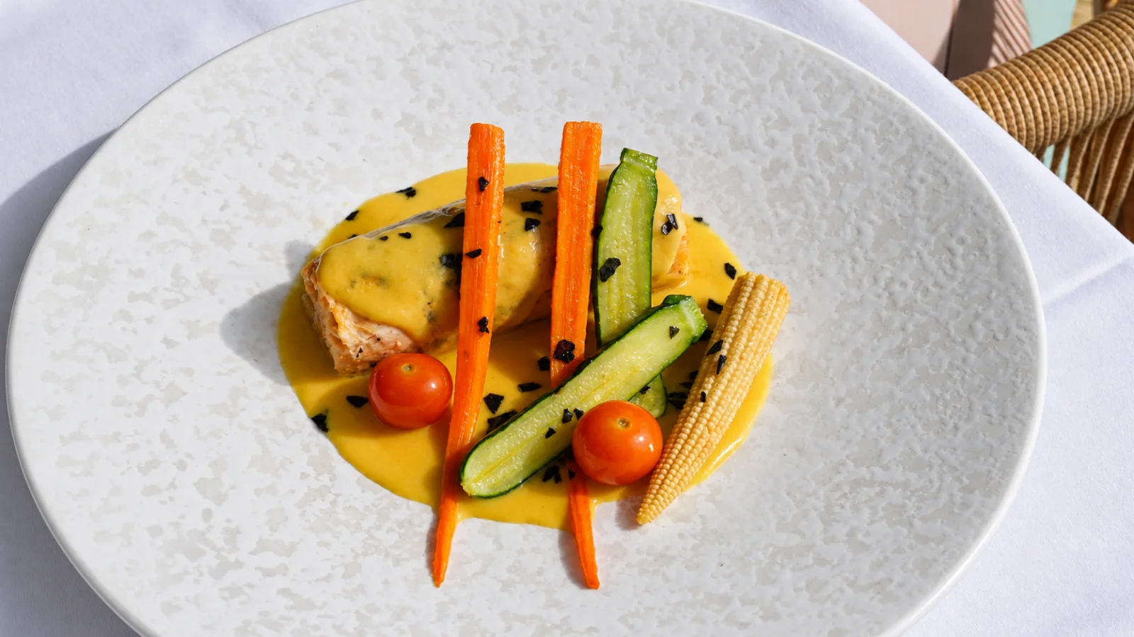 Free-Range Chicken in Pepitoria — La Perla Marbella