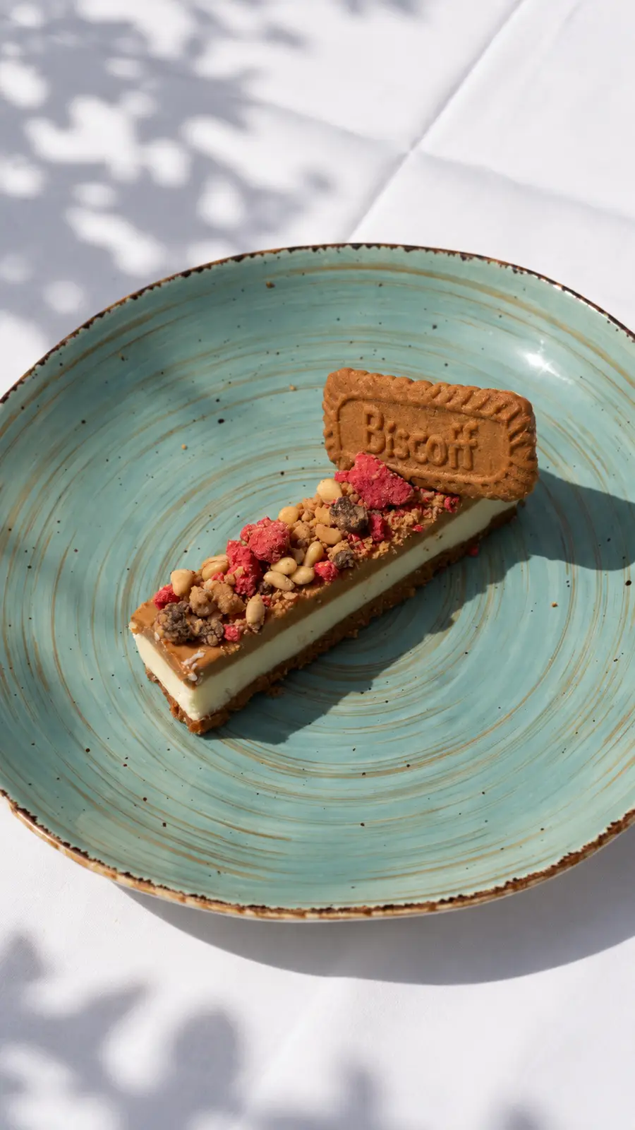 White Chocolate and Lotus Cake